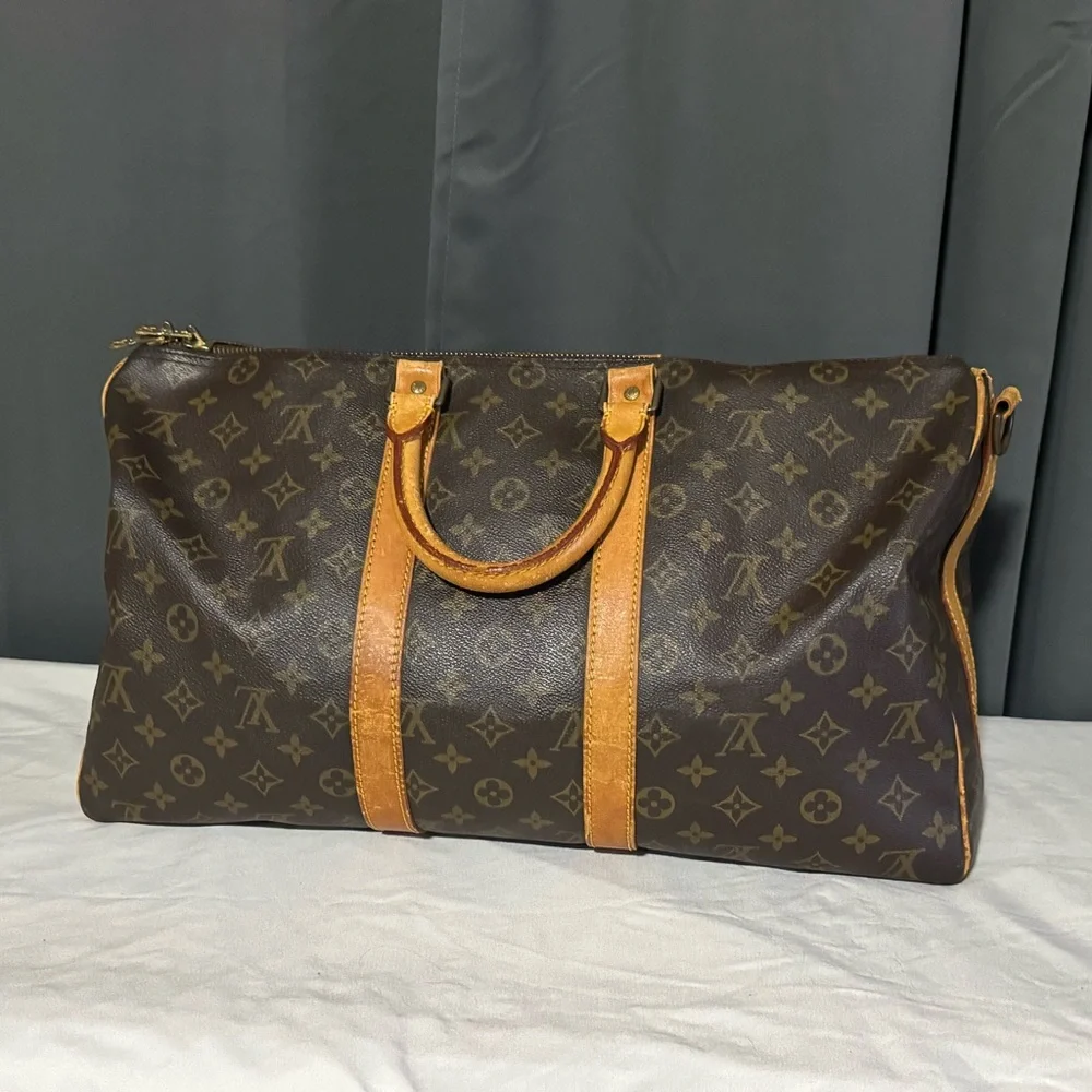 Louis Vuitton vintage Keepall 45 with COA